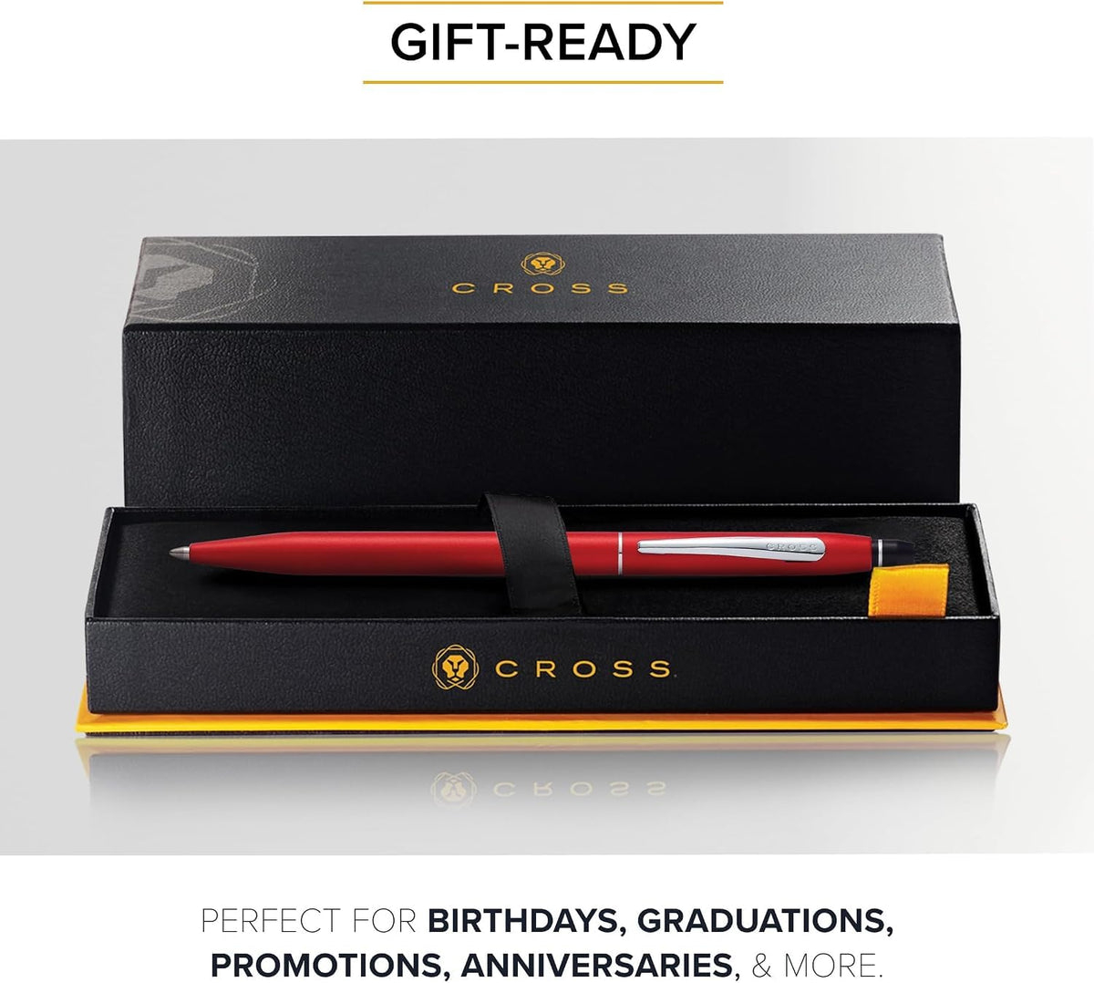 Cross Click Refillable Ballpoint Pen, Medium Ballpen, Includes Bonus Refill, Premium Gift Box
