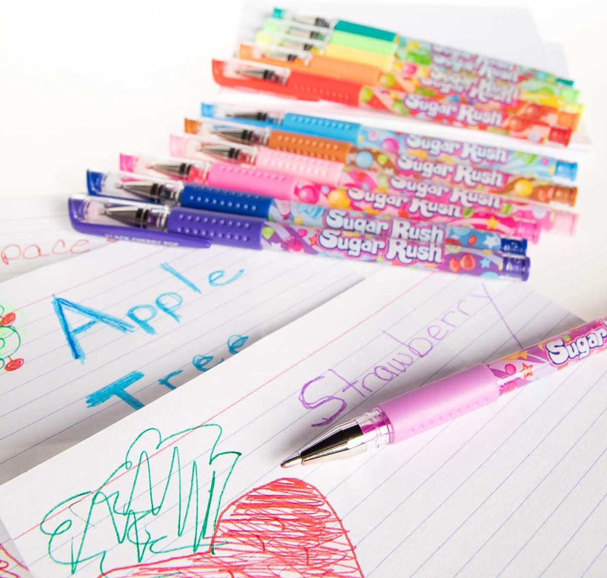 Sugar Rush Candy Scented Gel Pens, 24 Count (42062)