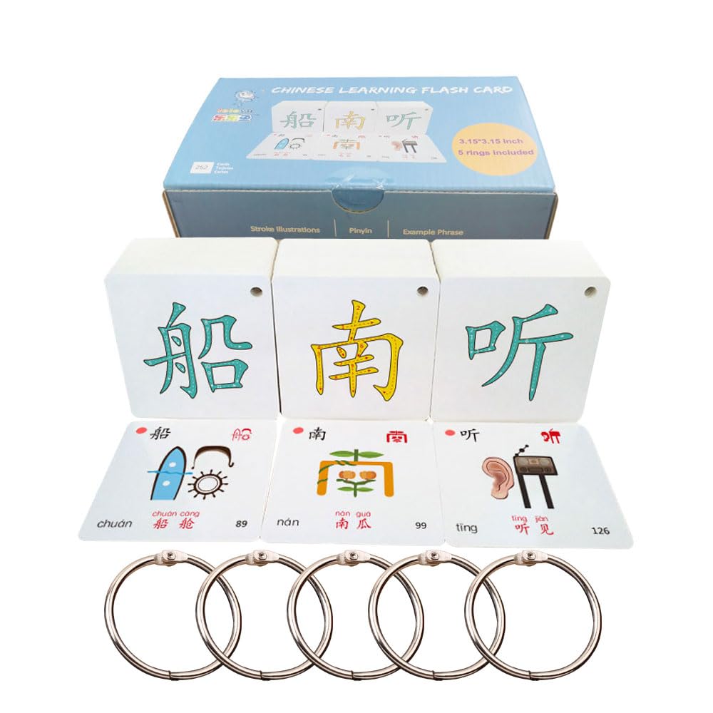 LELEYU Hieroglyphic Pictograph Symbols Chinese Alphabet Learning Color Flash Memory Cards Mandarin