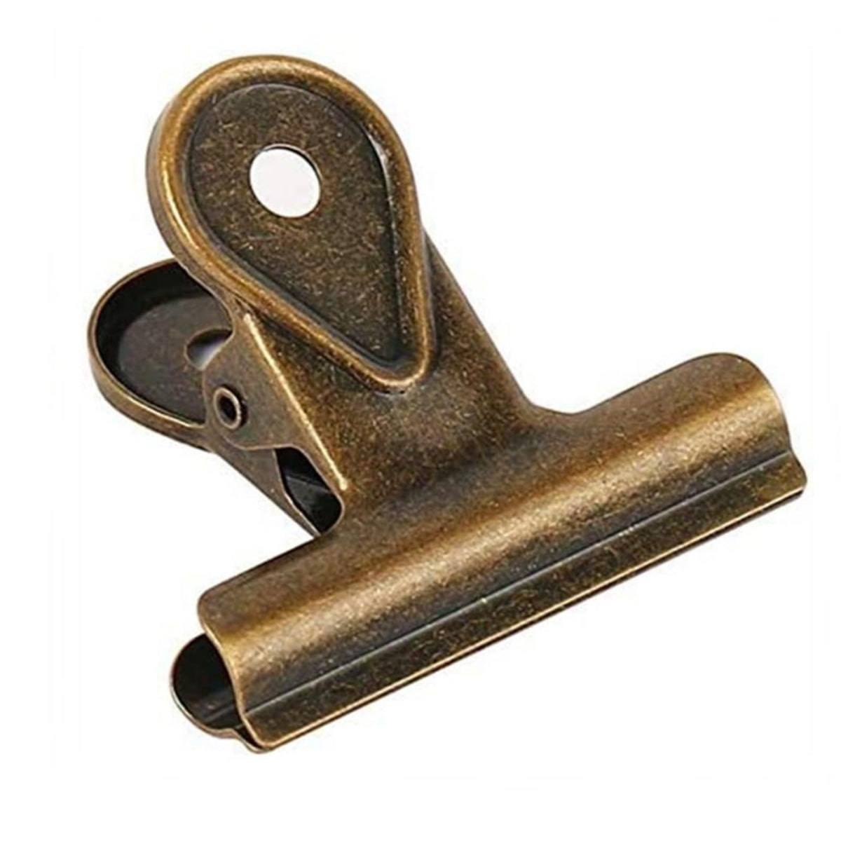 MauSong 1 PCS Duckbill Metal Binder Clips, Invoice Bill Clip Utility Paper Clips for Office Home
