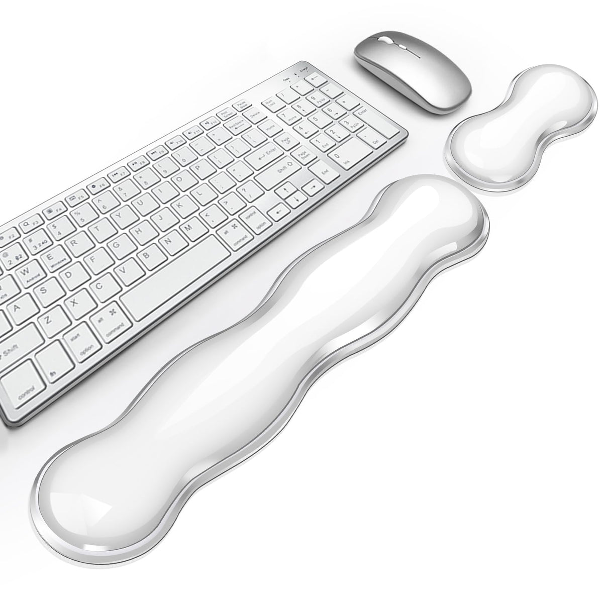 Gel Keyboard Wrist Rest, Cute Wrist Support and Arm Support Keyboard Rest for Keyboard and Mouse