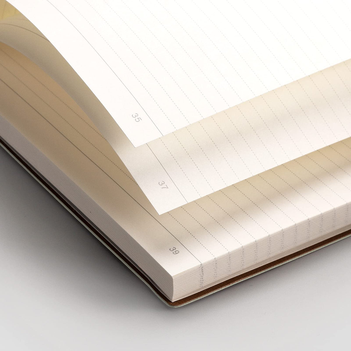 EMSHOI Lined Journal Notebook, 204 Numbered Pages, B5 Size (7.5'' x 10'')