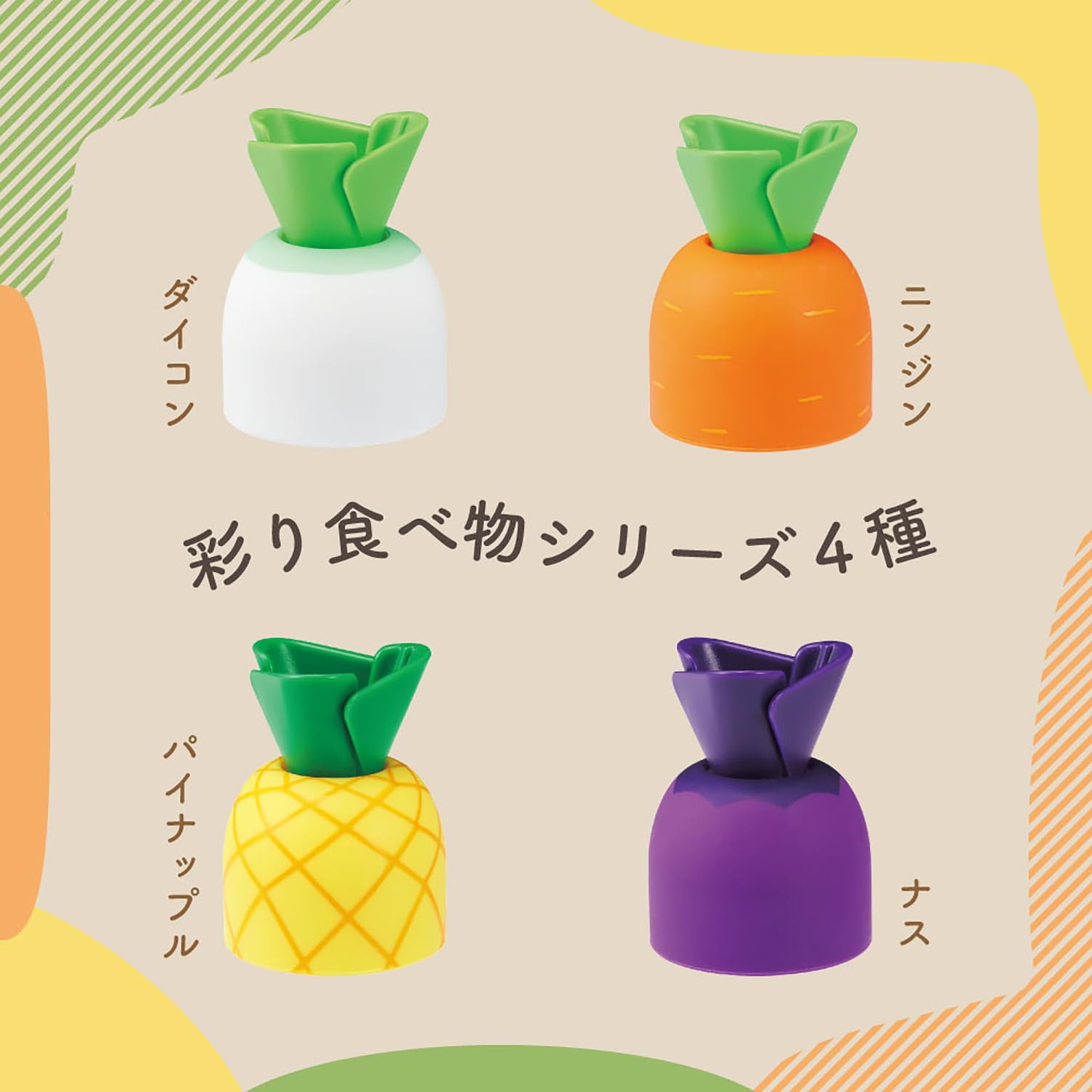Lihit Lab A241-5 Pineapple Pen Stand