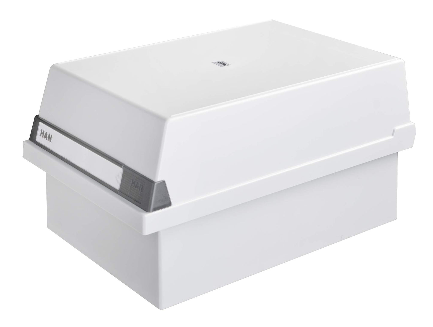HAN 955-11, Card Filing Box A5 Landscape. Innovative, Attractive Design Holds 1,300 Cards