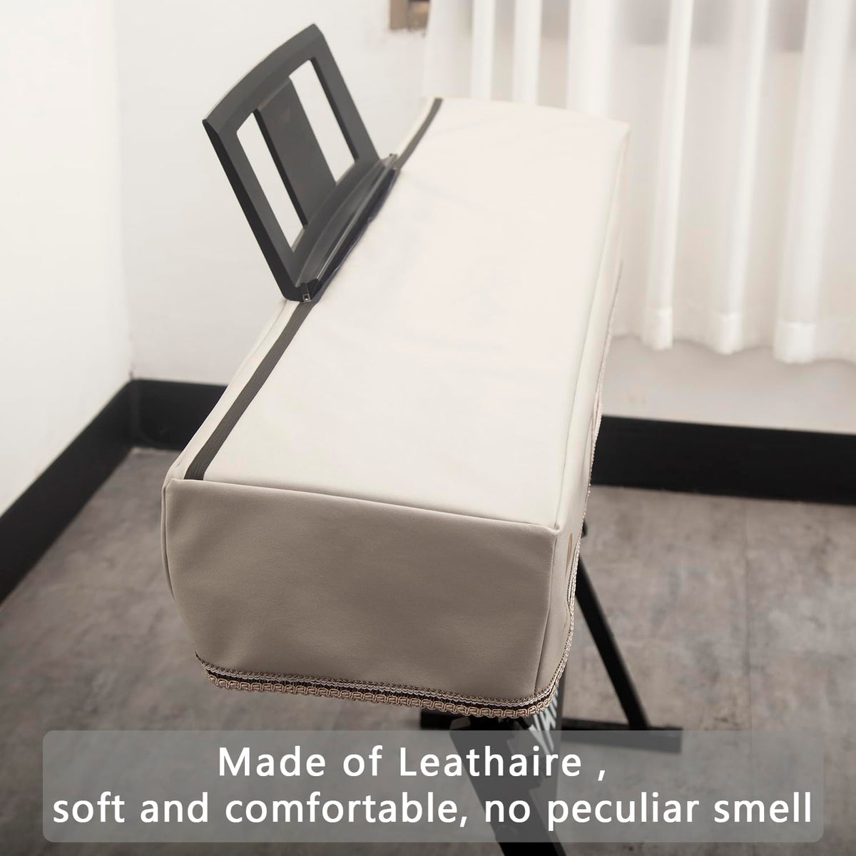 Mooson Keyboard Piano Cover Digital Piano Dust Covers Luxury Soft and Premium Surface Thickening