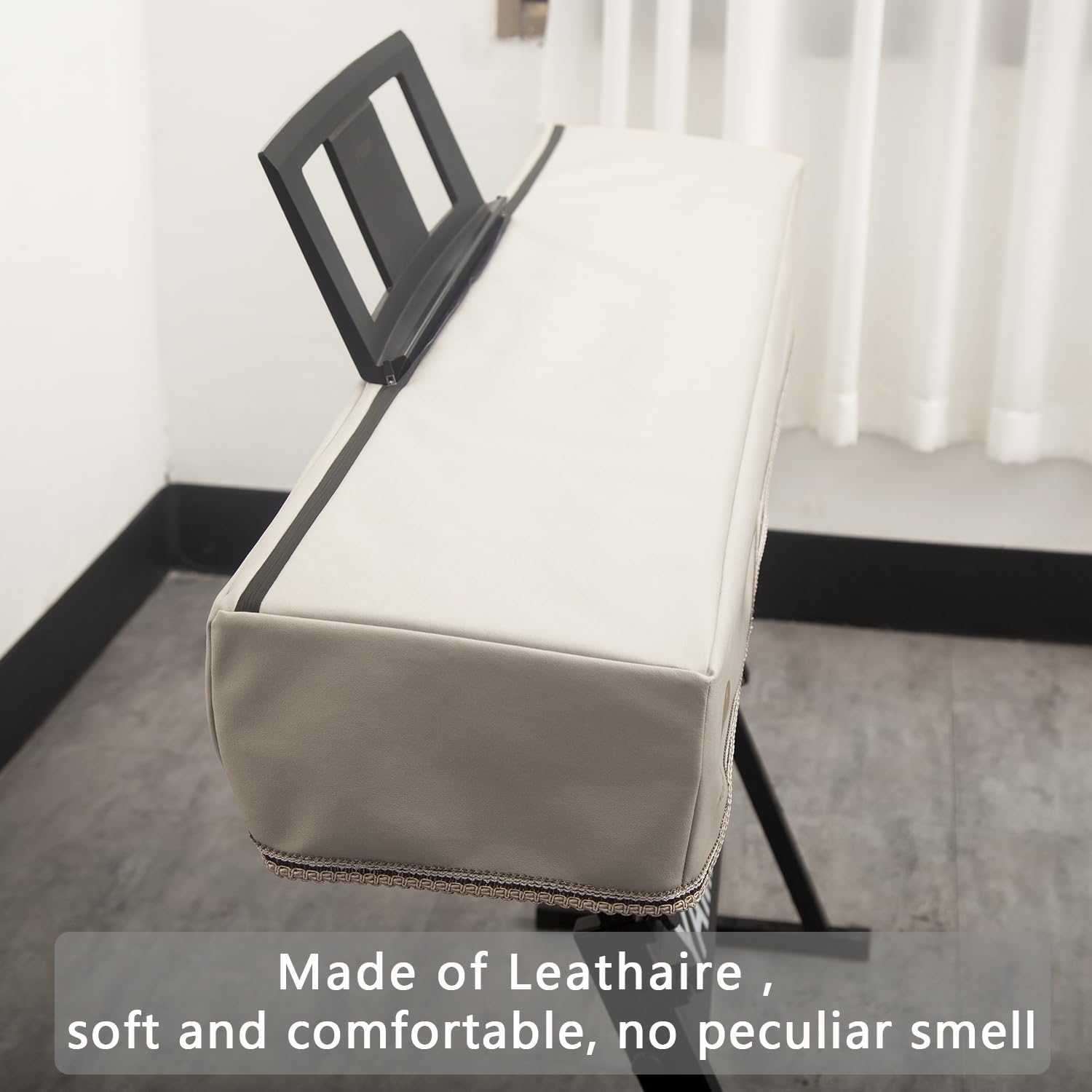 Mooson Keyboard Piano Cover Digital Piano Dust Covers Luxury Soft and Premium Surface Thickening
