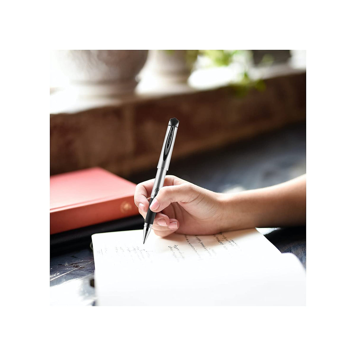 Sanford Brands Uni-Ball 207 Impact Gel Black Pen, (Pack of 12)