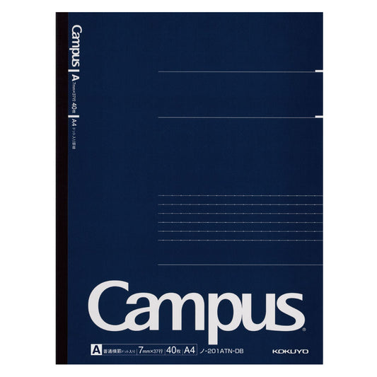 KOKUYO A4 Composition Notebooks, Campus Comp Book with Dot 7mm Ruled
