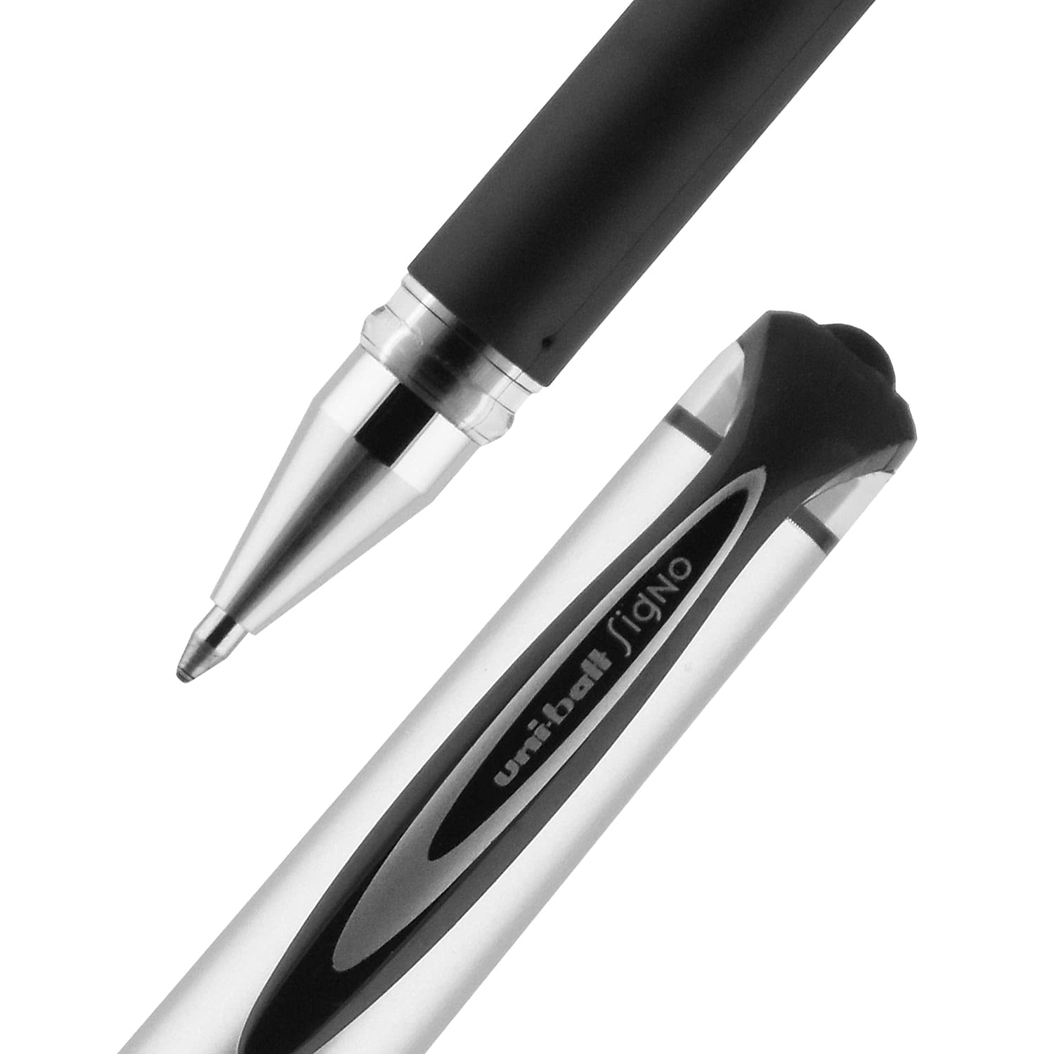 Sanford Brands Uni-Ball 207 Impact Gel Black Pen, (Pack of 12)