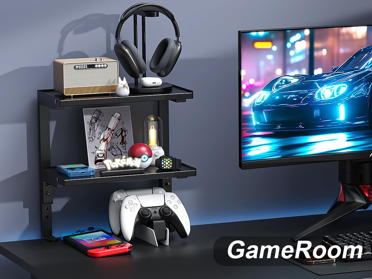 OUTIOE 2-Tier Desk Shelf