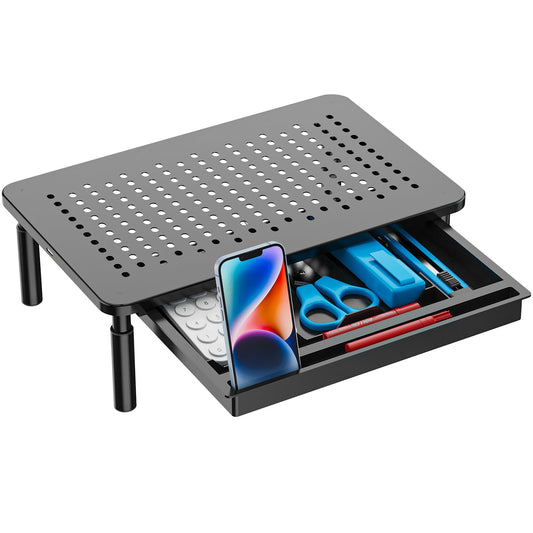 WALI Computer Monitor Stand with Storage