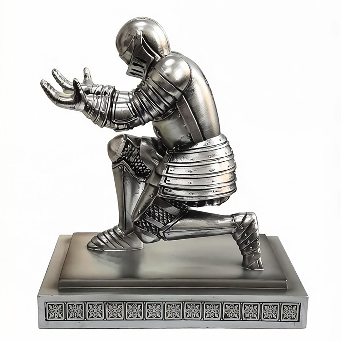 HDMbigmi Knight Pen Holder Pen Stand Desk Organizer and Accessories Silver