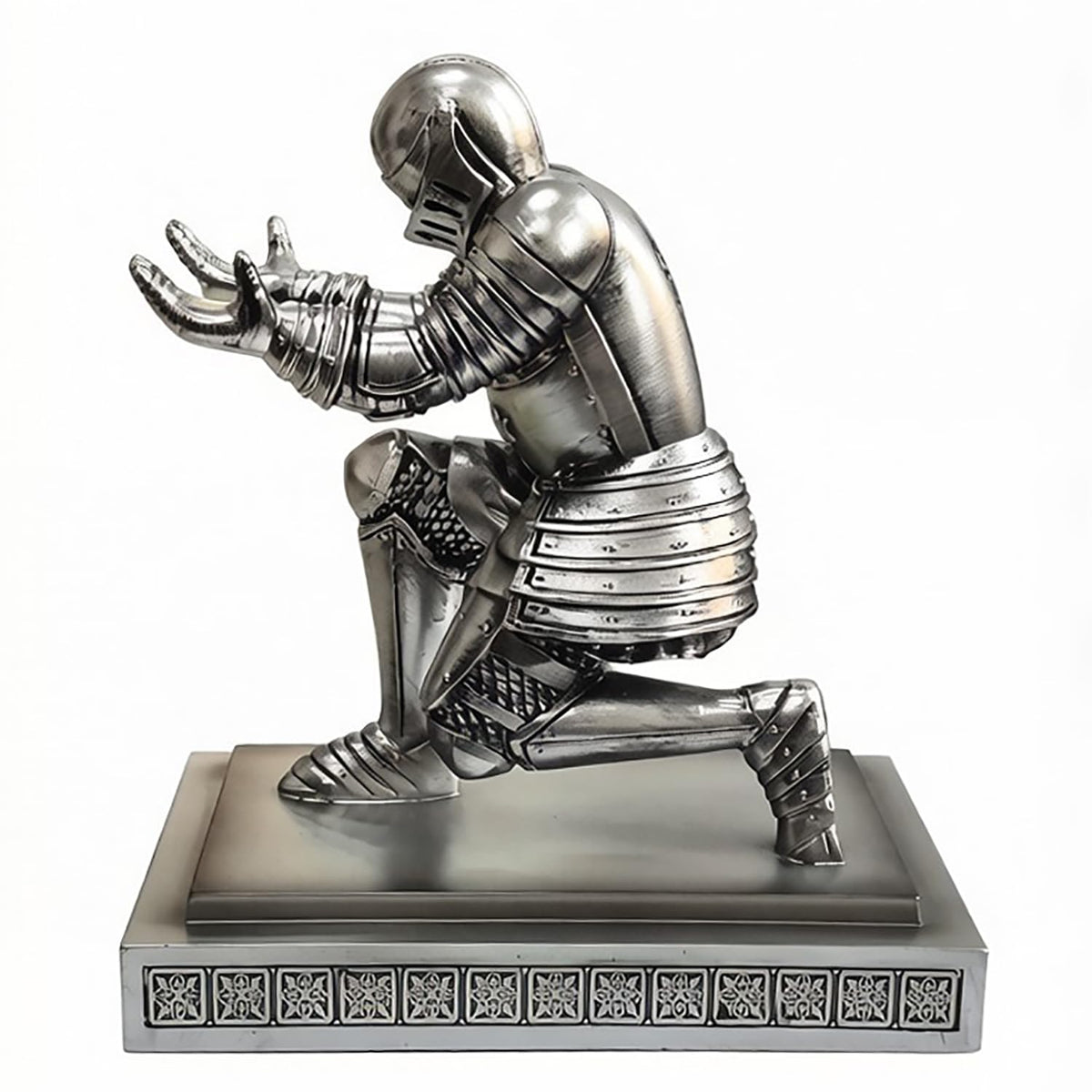 HDMbigmi Knight Pen Holder Pen Stand Desk Organizer and Accessories Silver