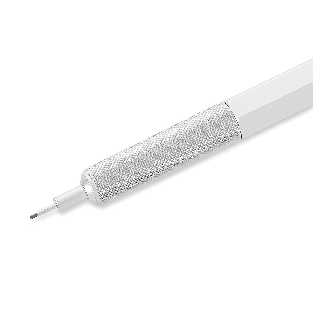 rOtring 600 Mechanical Pencil, 0.7 mm Lead, Silver Metal Barrel - For Technical Writing, Drawing