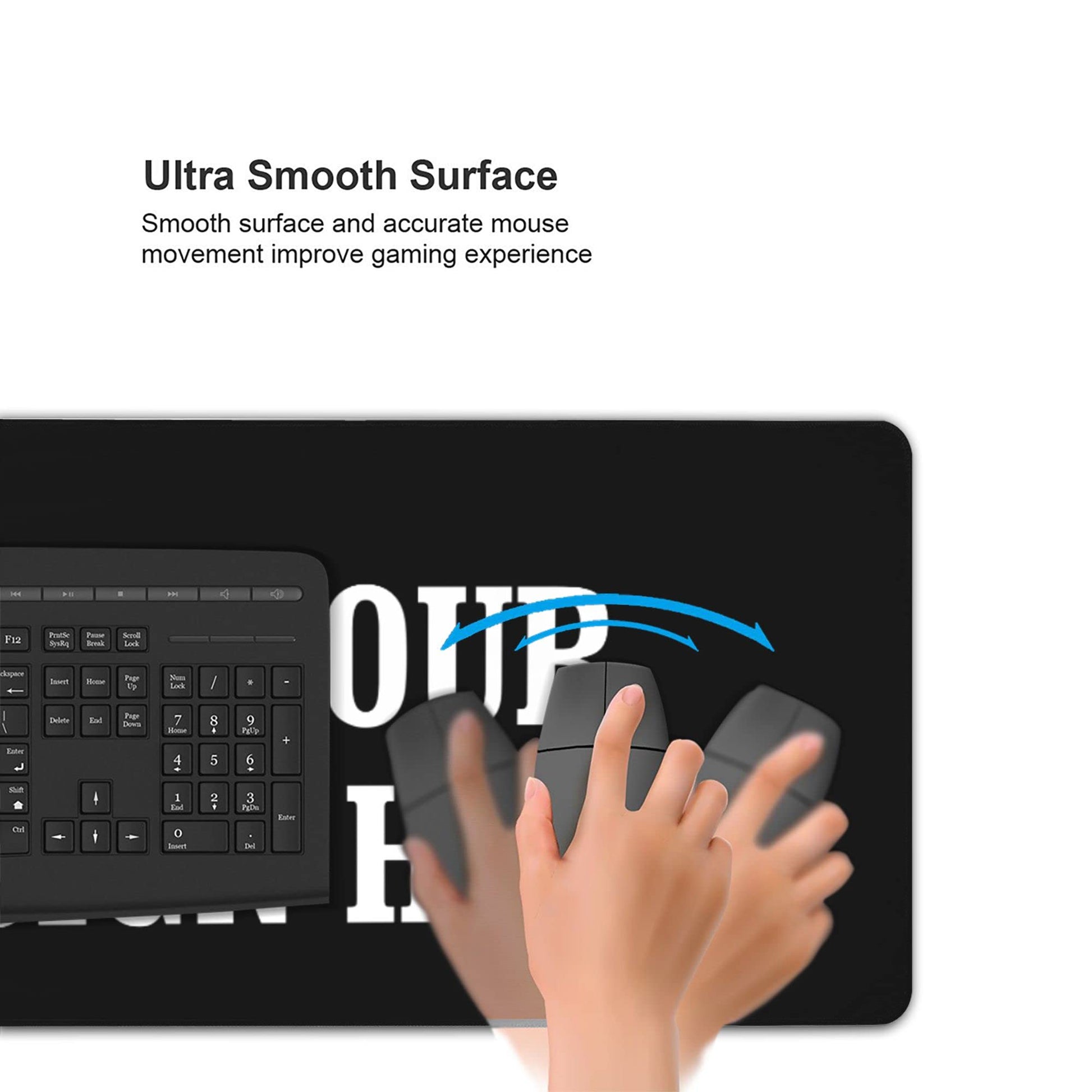 OHORTEB Custom Desk Mat, Personalized Mouse Pad with Photo, 16x35.5 inch