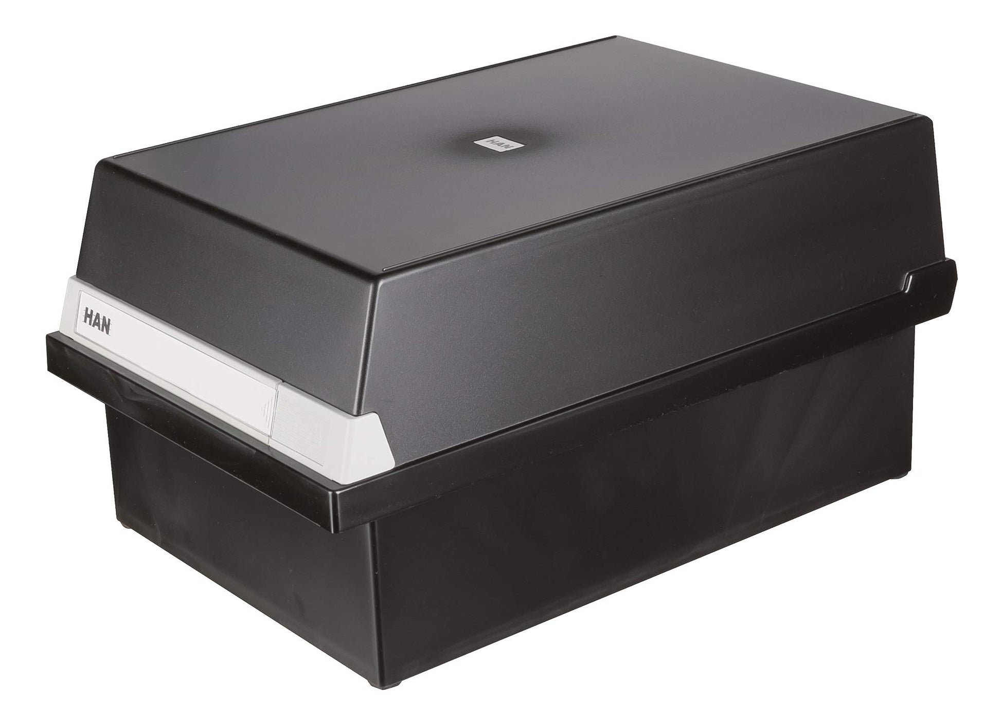 HAN 955-13, Card Filing Box A5 Landscape. Innovative, Attractive Design Holds 1,300 Cards