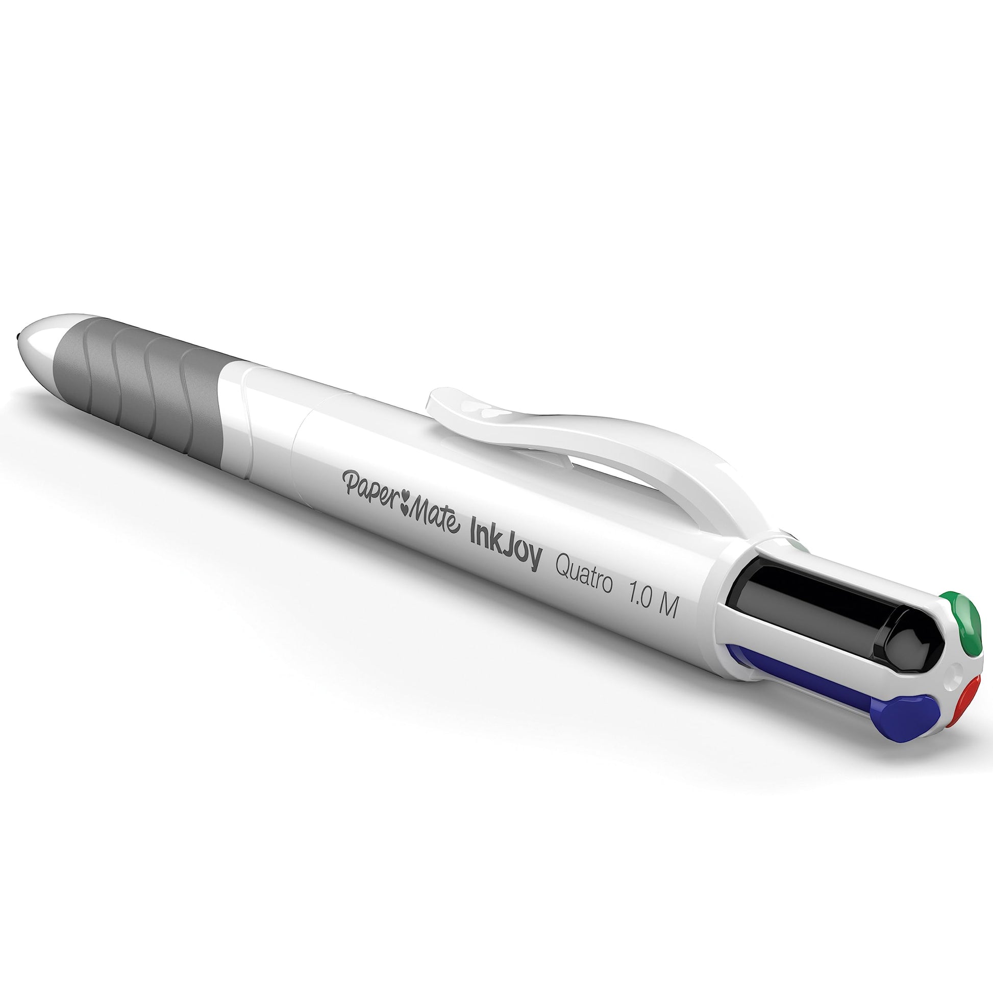 Paper Mate InkJoy Quatro Retractable Ballpoint Pens, Medium Point, Business Colors, 12 Count