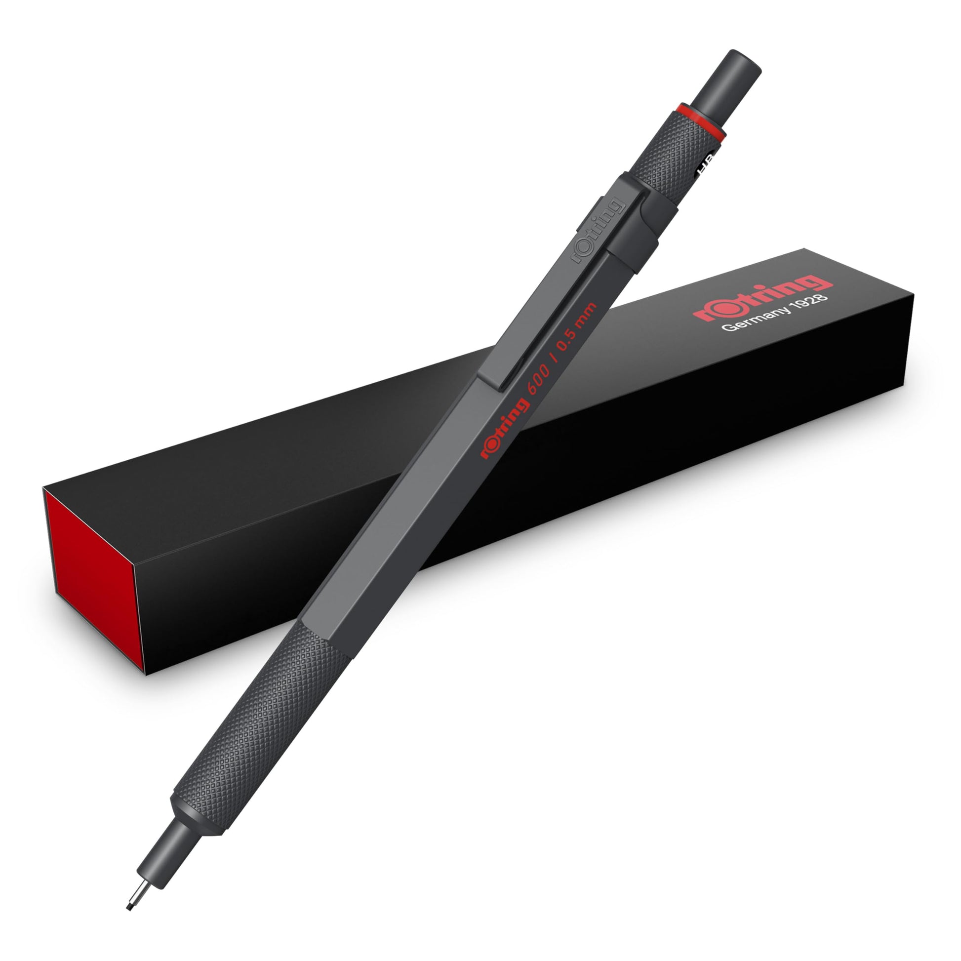 Rotring 600 Mechanical Pencil, 0.5 mm, Silver