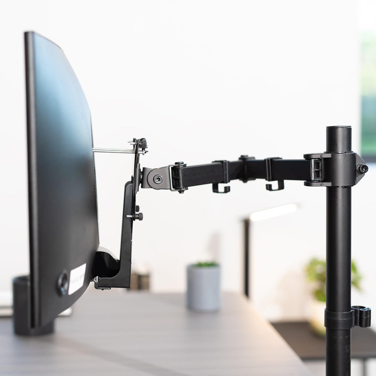 VIVO Quick Attach VESA Adapter Plate Bracket Designed for Samsung CF397 Series and CRG5 Series