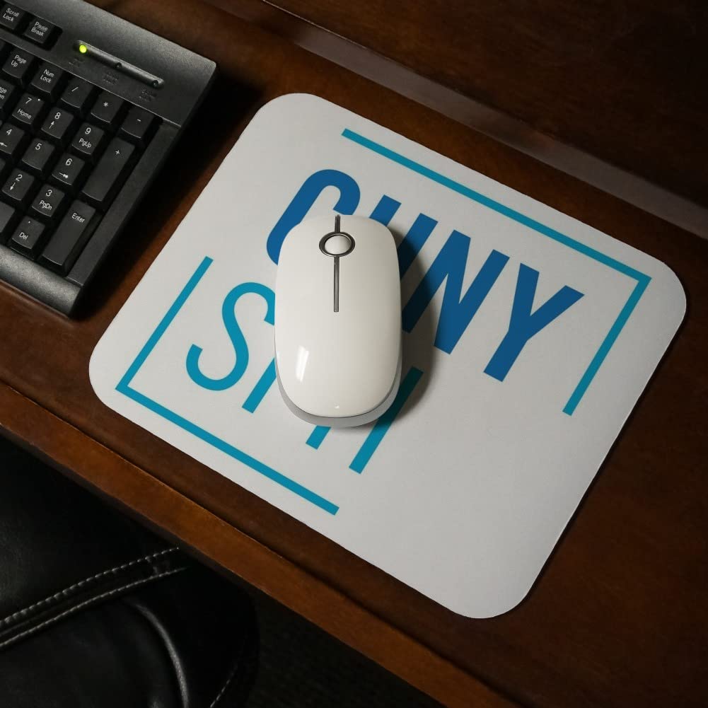 CUNY School of Public Health Primary Logo Low Profile Thin Mouse Pad