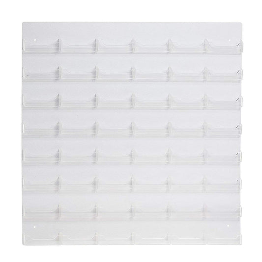 Acrylic 48 Pocket Wall Mount Business Card Holder