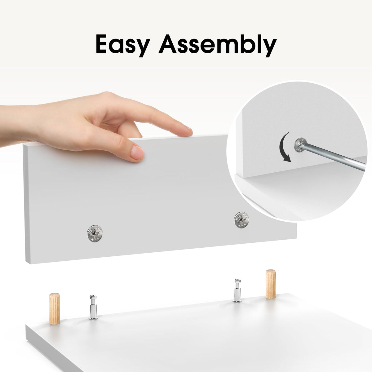 FITUEYES Dual Monitor Stand Riser, Adjustable Length and Angle, White