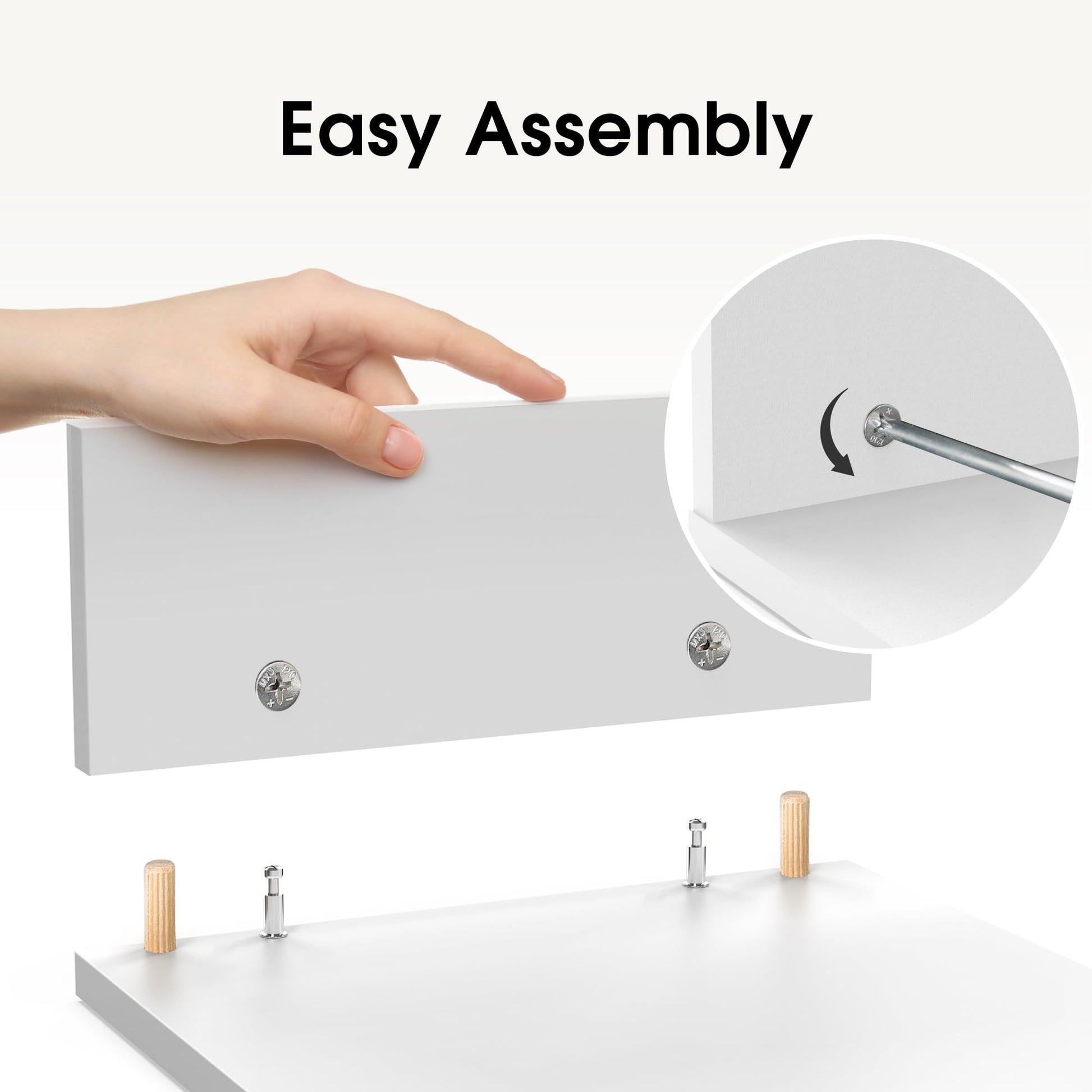 FITUEYES Dual Monitor Stand Riser, Adjustable Length and Angle, White
