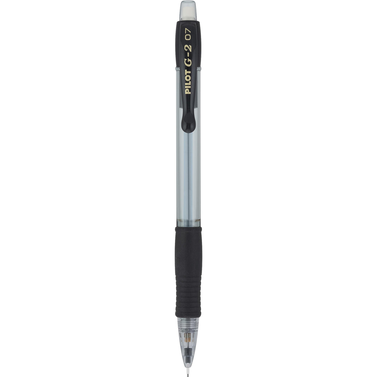 PILOT G2 Mechanical Pencils 0.7mm, HB Lead, Black Accents, Pack of 12