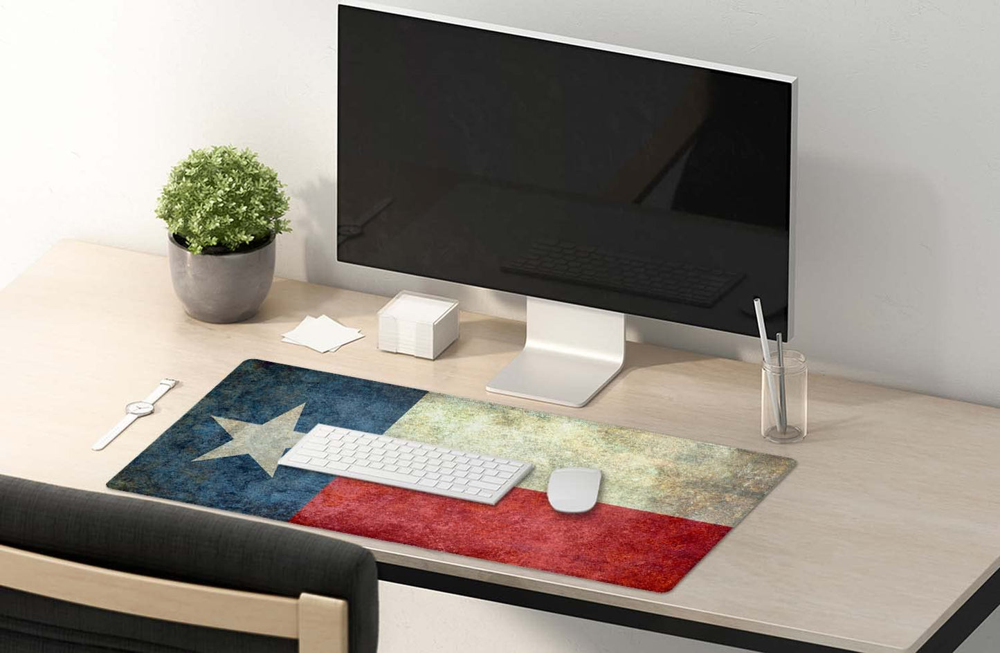 SSOIU Large Mouse Pad, Full Desk XXL Extended Gaming Mouse Pad 35.5" X 15.7", Waterproof Desk Mat
