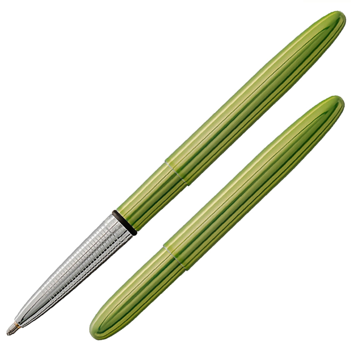 Fisher Space Pen Aurora Borealis Lime Green Ballpoint Bullet Pen, Gift Box