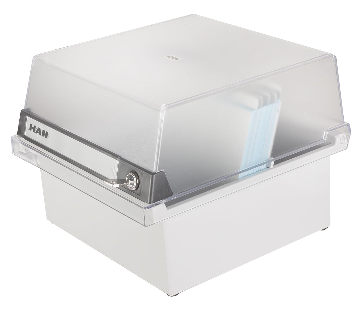HAN 965-S-631, Card Filing Box Special Edition A5 Landscape. Innovative, Attractive Design Holds