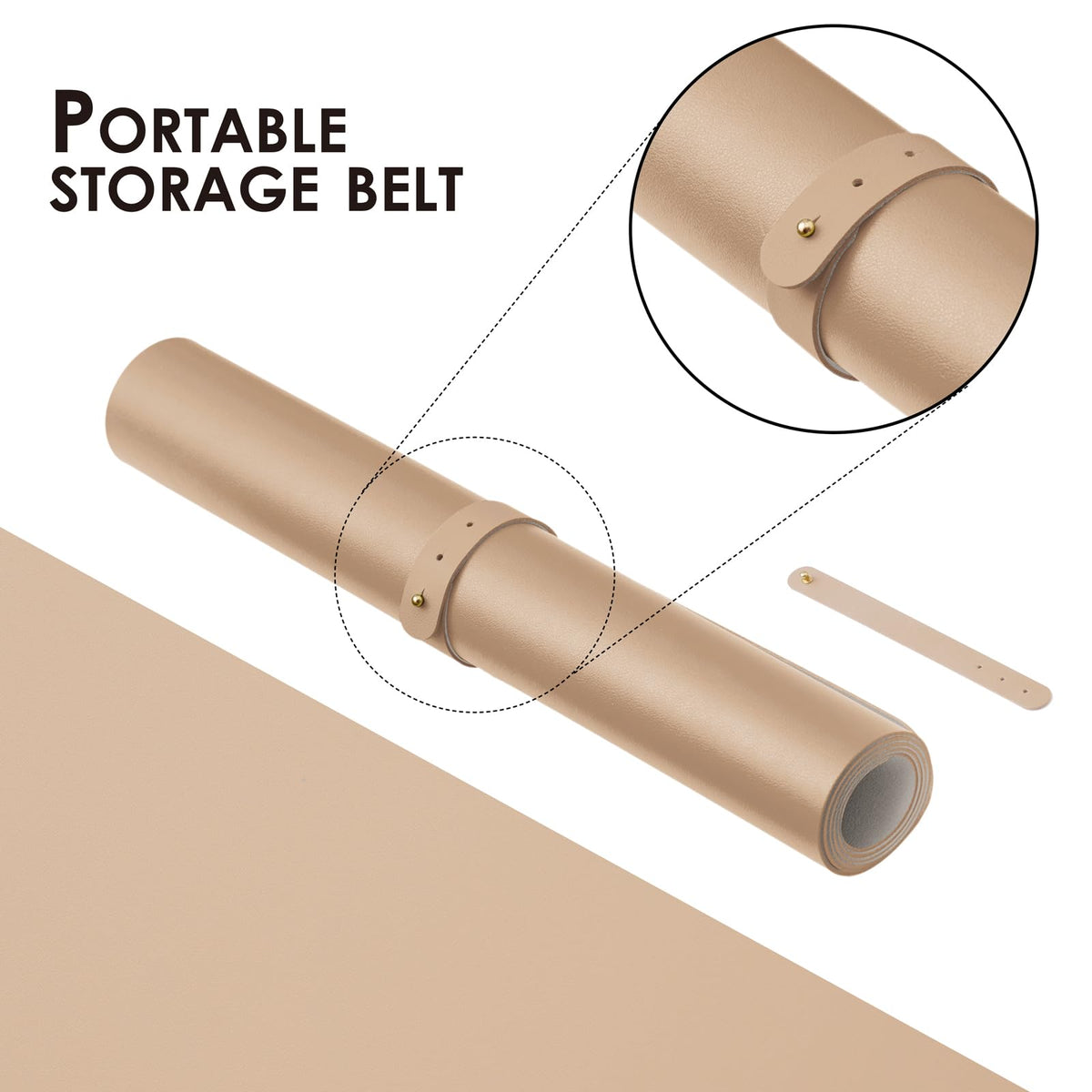 Large Desk Mat - 47.2"x 17" Non-Slip PU Desk Pad for Office and Home - Ideal for Large Mouse Pad