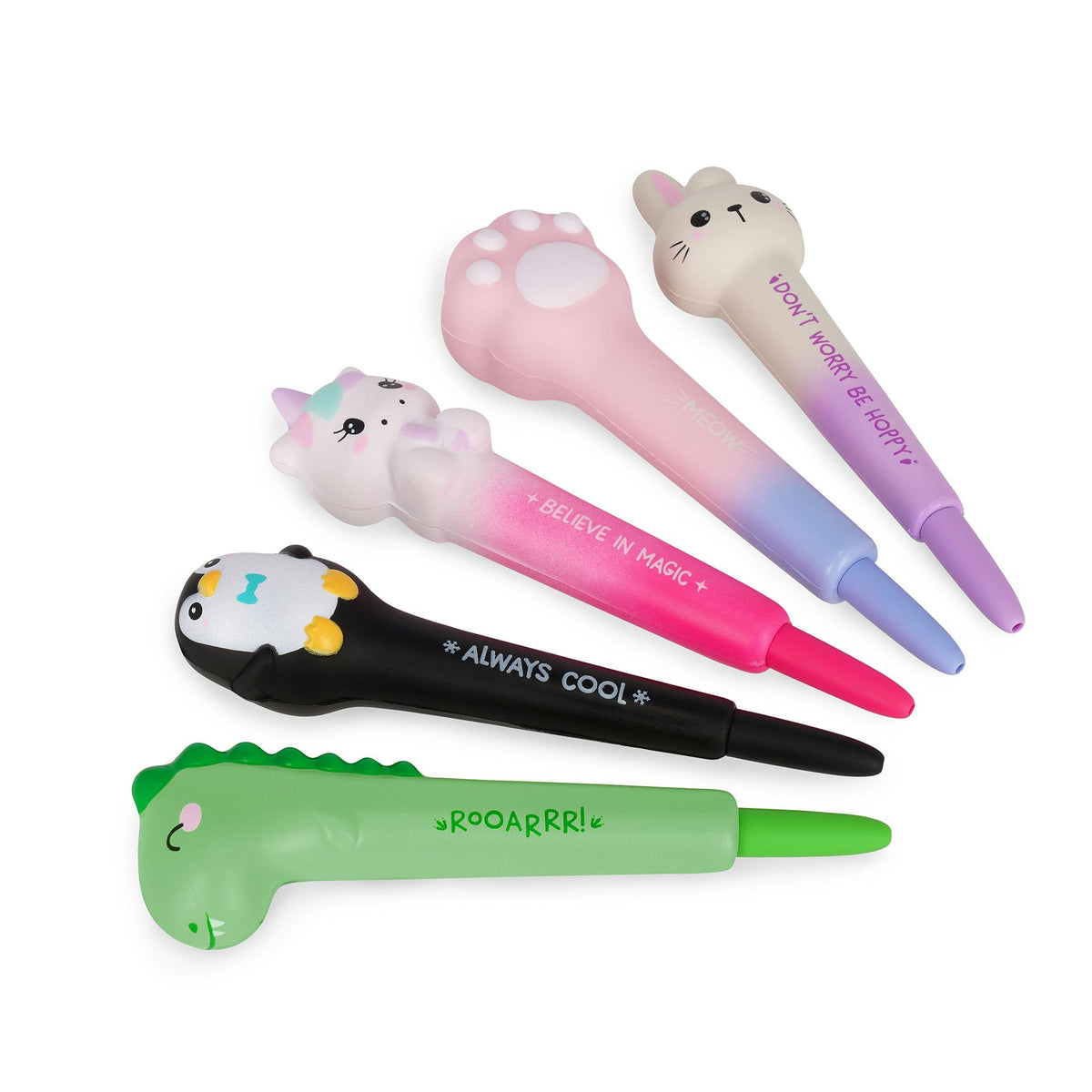 Legami, Anti Stress Gel Pen - Squeezies Stationery for Relaxing, Concentration, Anti-Stress, Super
