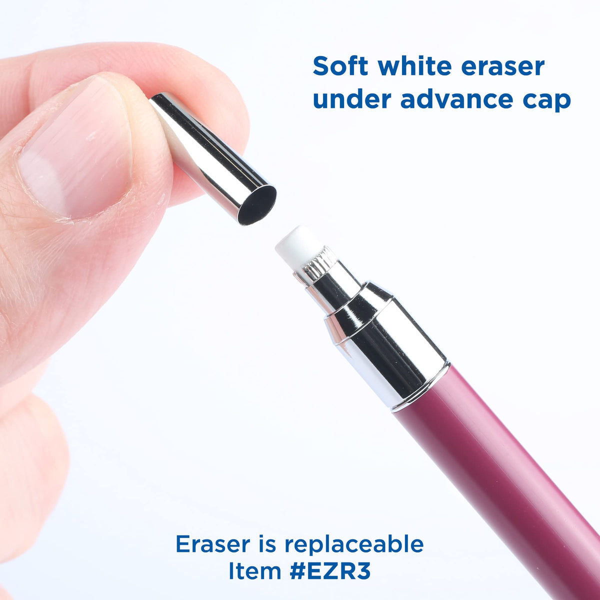 Alvin, Draft-Matic Mechanical Pencil, 0.3mm, Stainless Steel Drawing and Design Tool for Students