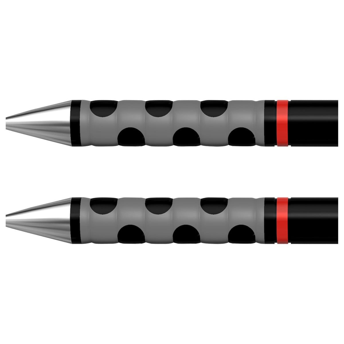 rOtring Tikky Mechanical Pencil & Ballpoint Set | HB Lead, 0.5 mm Pencil | Medium Point Pen | Black