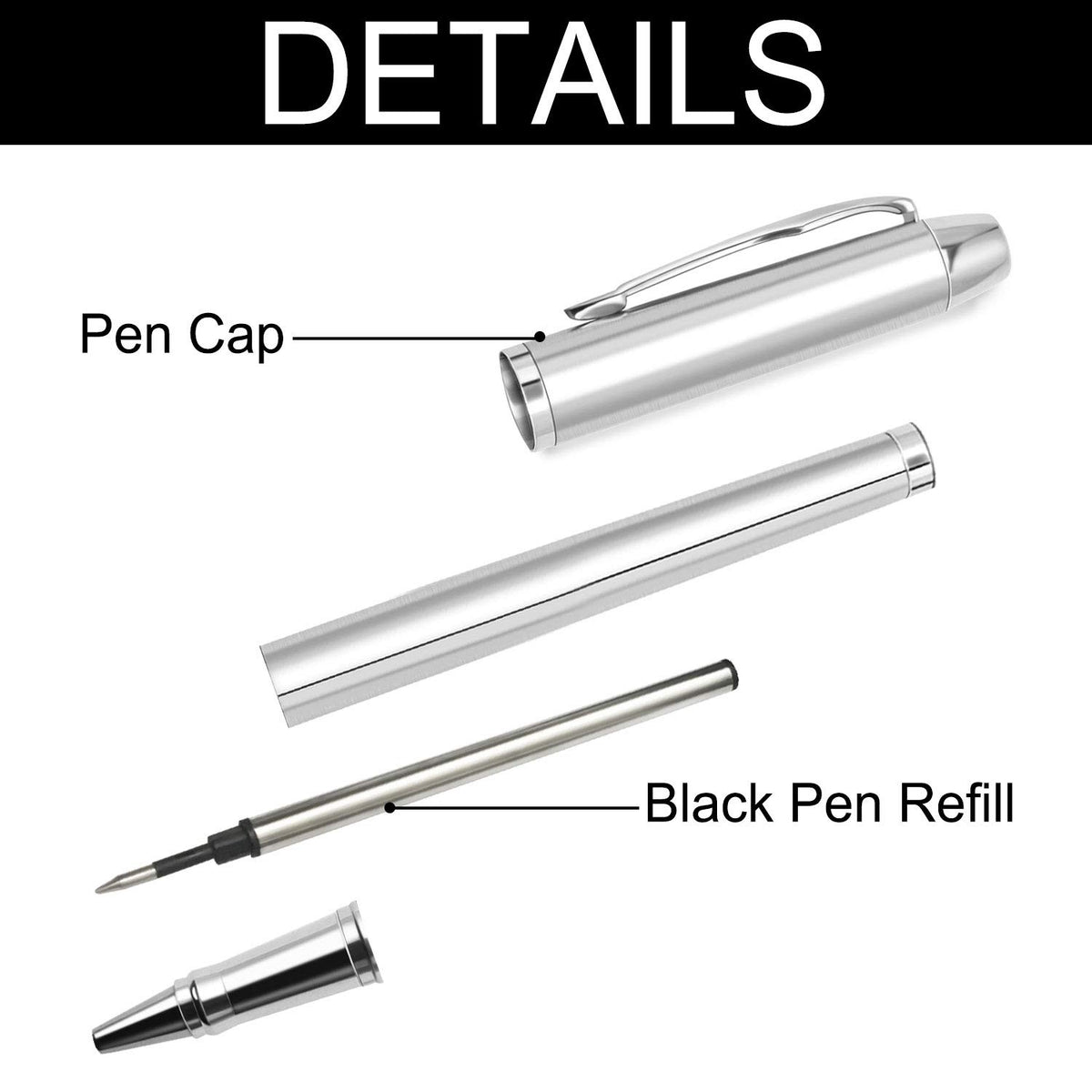 GIFTSDIY Personalized Pens,Custom Engraved Ballpoint Pen and Case,Personalized Gifts for