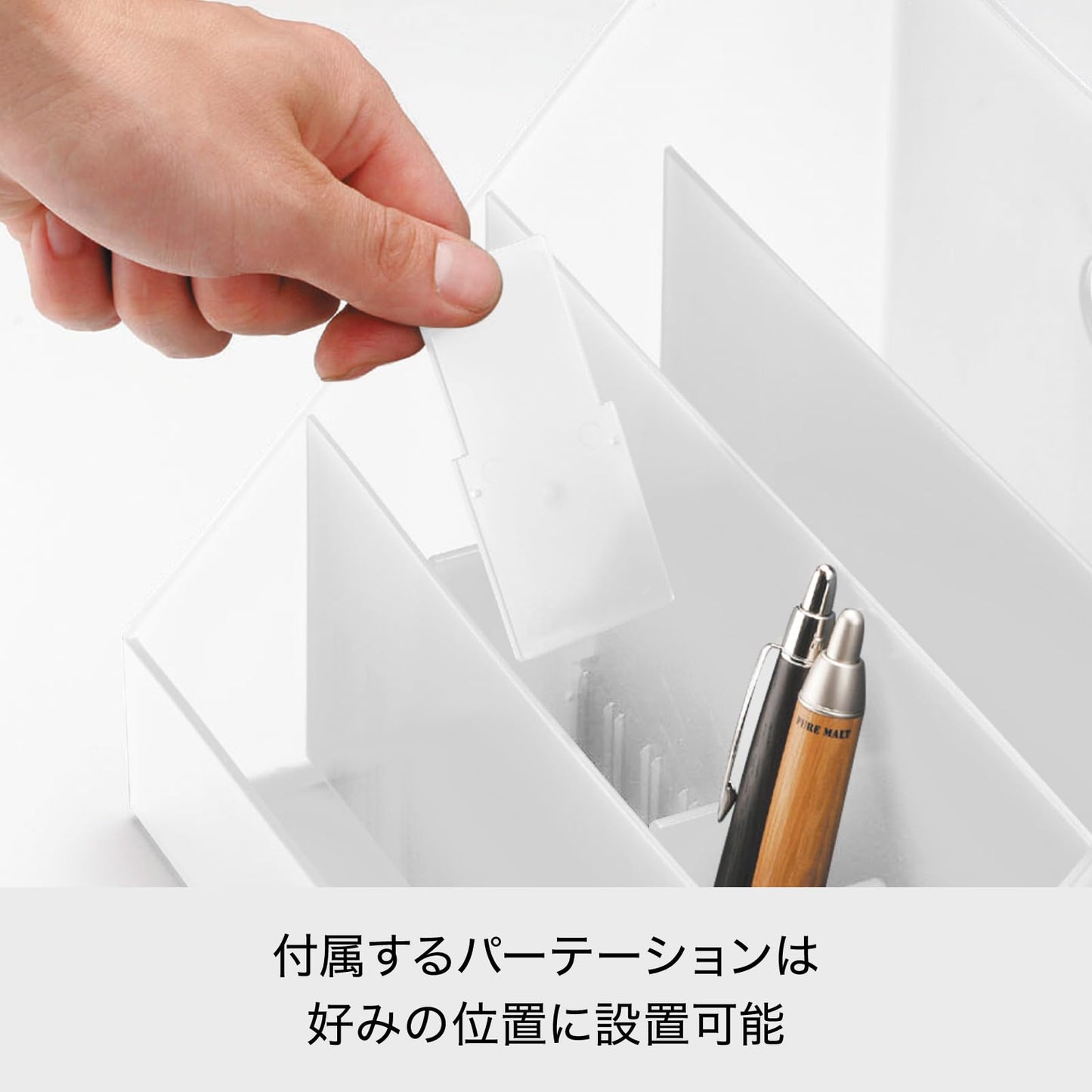 like-it MX-03 Storage Case, Organizer, Wide, Approx. W 13.4 x D 5.2 x H 7.2 inches (34 x 13.1 x