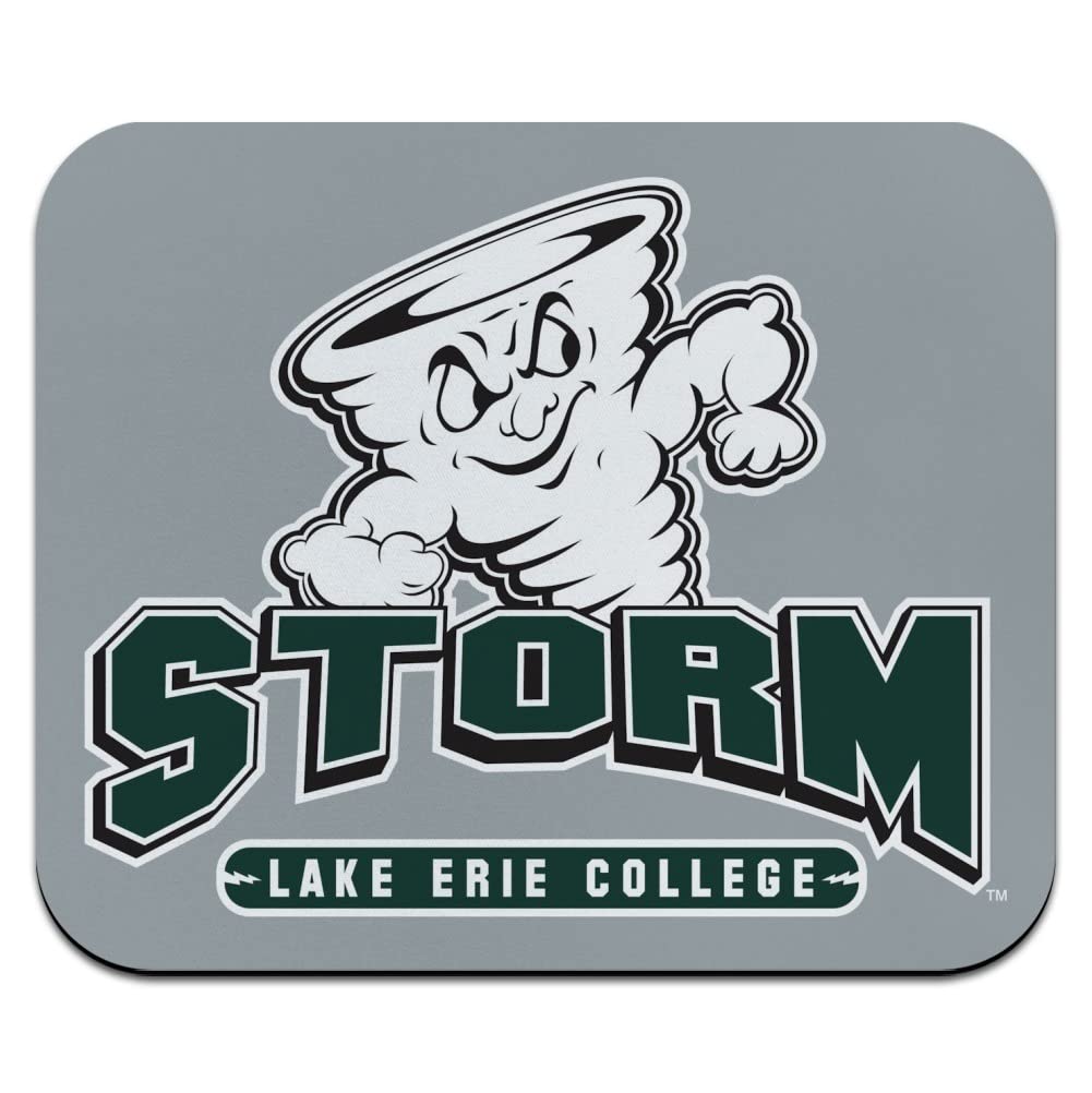 Lake Erie College Primary Logo Low Profile Thin Mouse Pad Mousepad