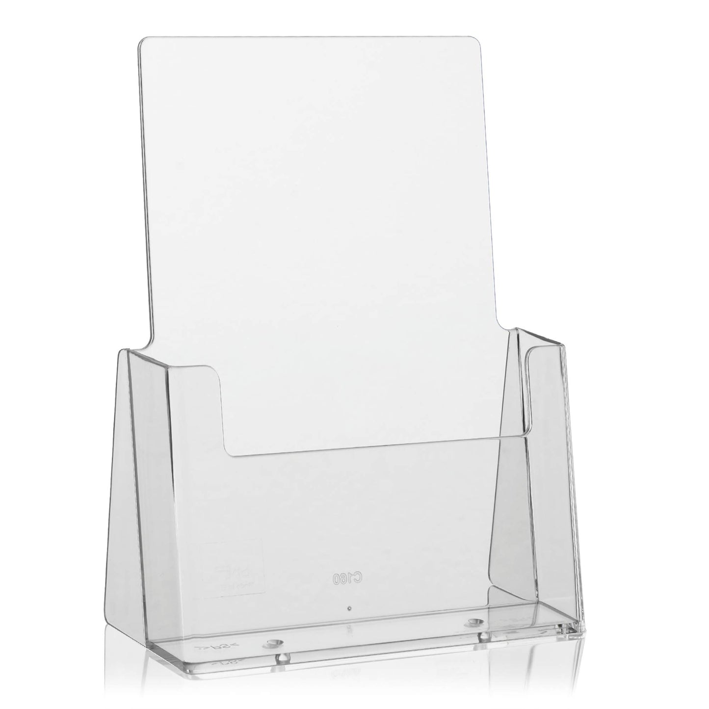taymar® Table brochure Holder DIN A5, Transparent.