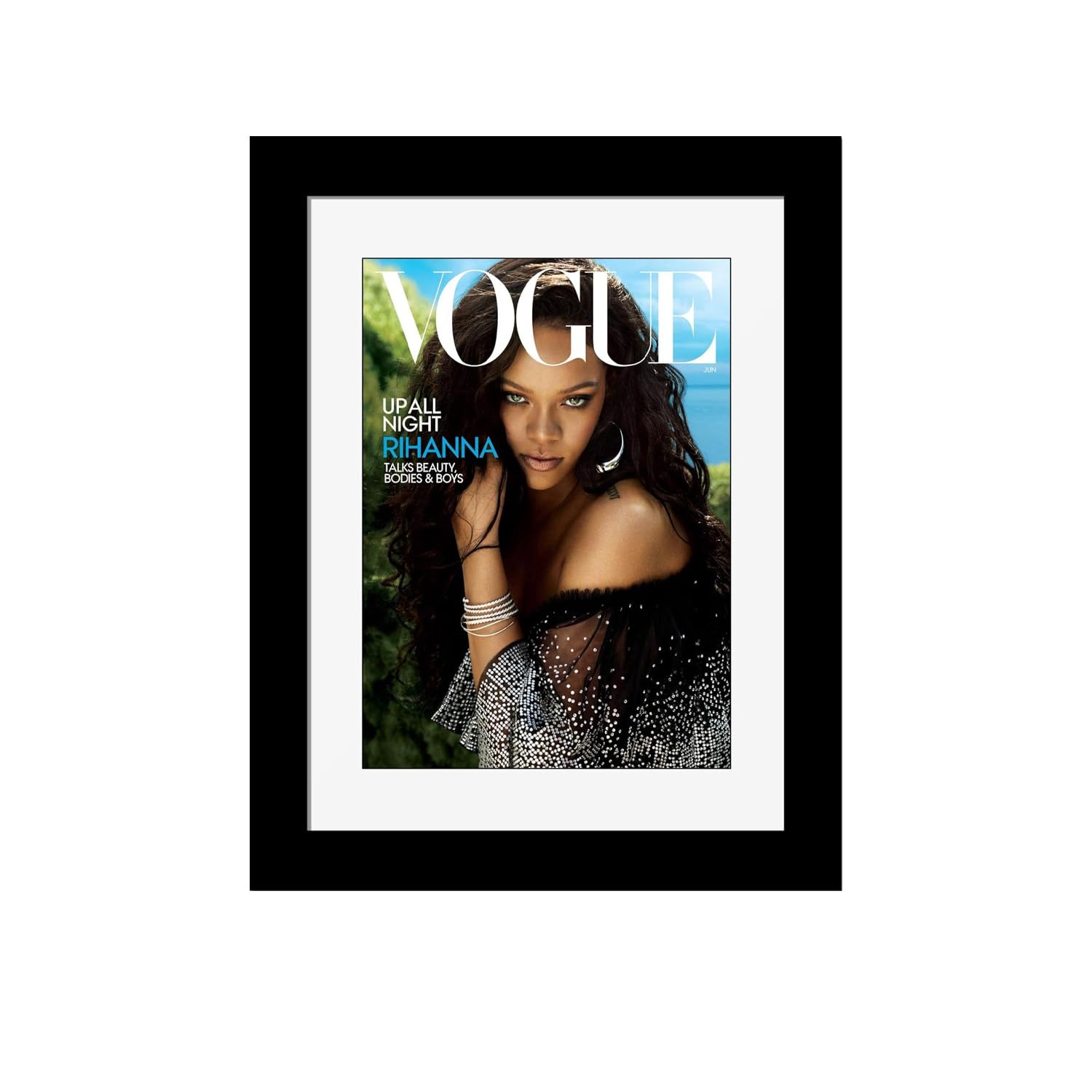 Creative Picture Frames 8.75 x 11.25 Magazine Frame with Full-Strength Glass, Holds Up To A 1/4"