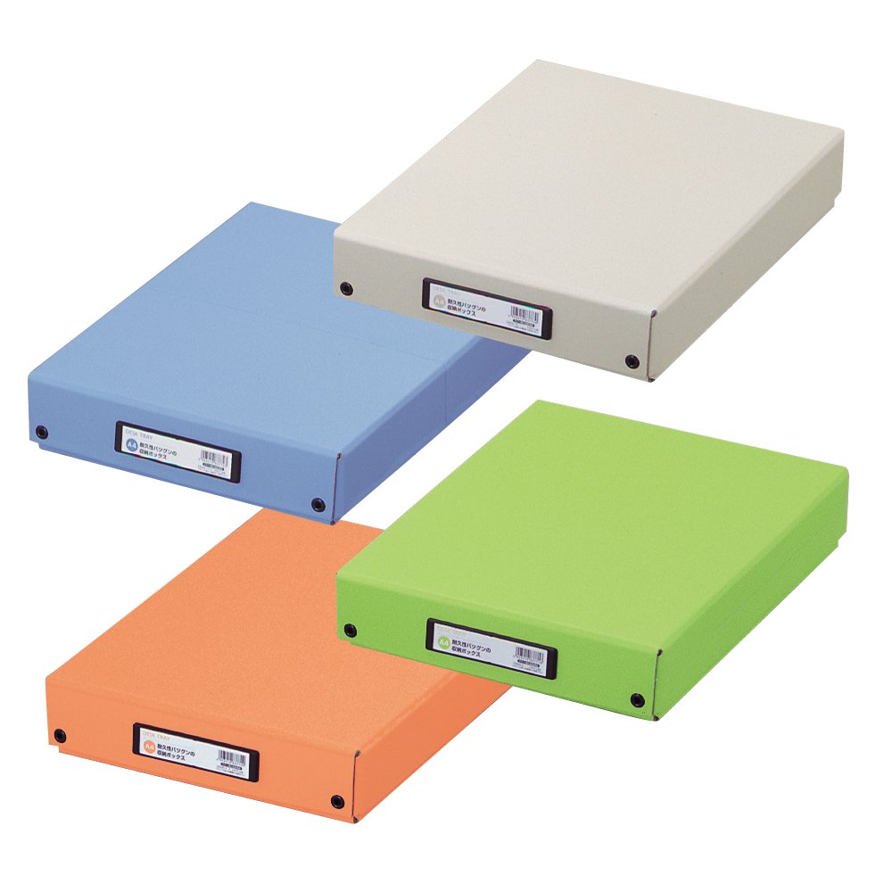 Lihit Lab G8300-4 Document Holder, Tool Box, Desk Tray, A4, Orange