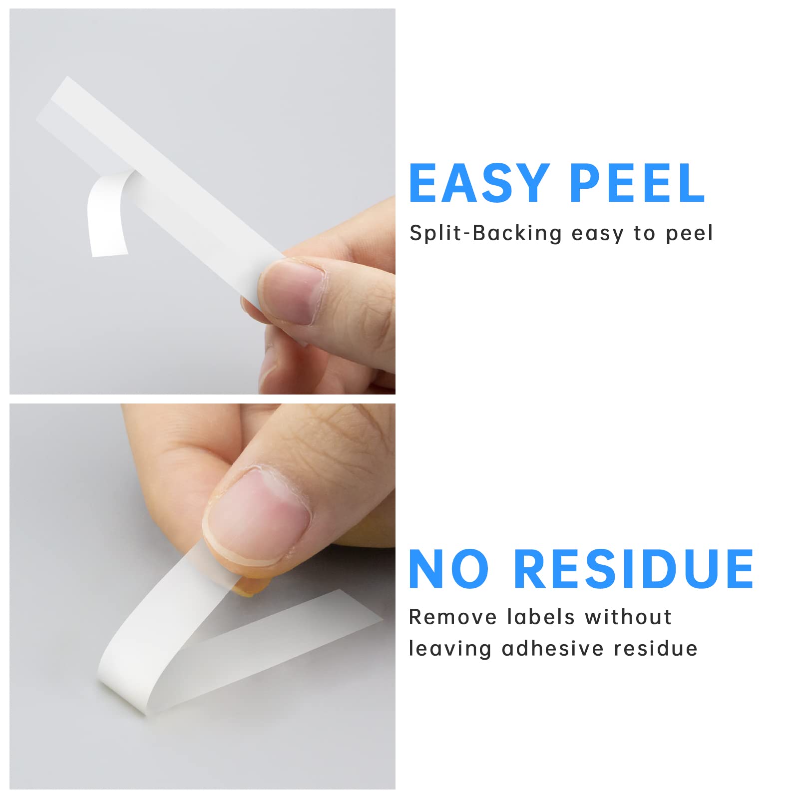 Unismar 1/2'' Black on Clear TZe Label Tape Compatible for Brother TZe-131