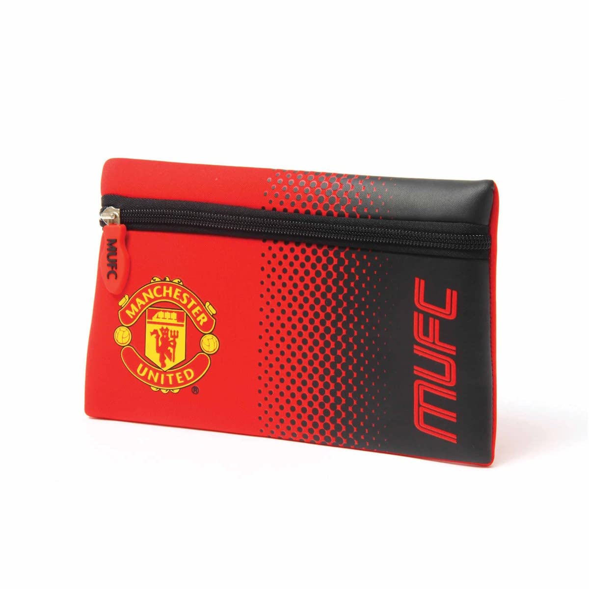 Manchester United F.C. Fade Design Flat Pencil Case