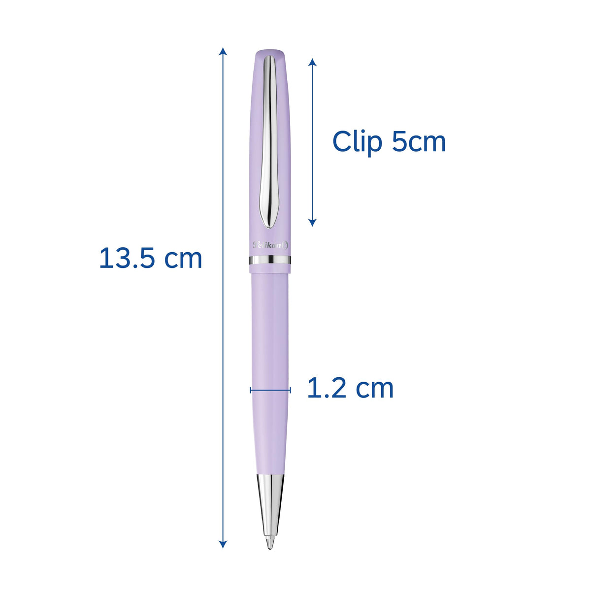 Pelikan Jazz Pastel Ballpoint Pen, Lavender, Boxed, 1 Each (812641)