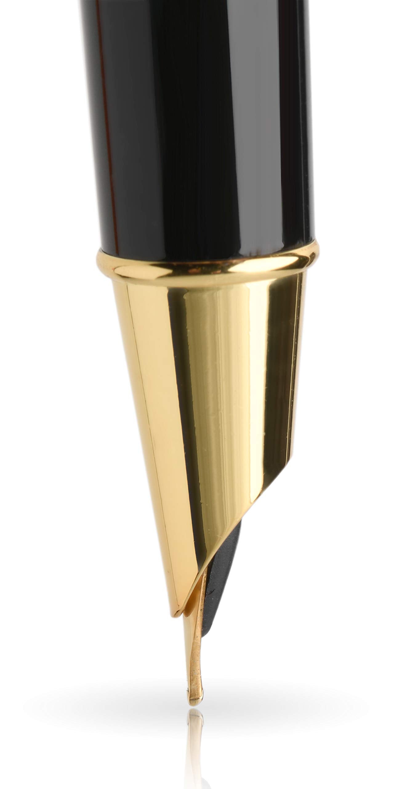 Dryden Designs Fountain Pen - Medium and Fine Nibs | Includes 24 Ink Cartridges and Ink Refill