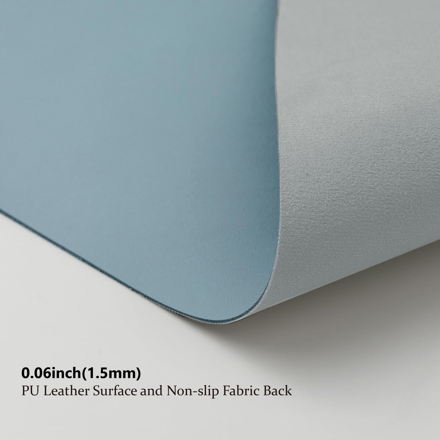 Large Desk Mat - 47.2"x 17" Non-Slip PU Desk Pad for Office and Home - Ideal for Large Mouse Pad