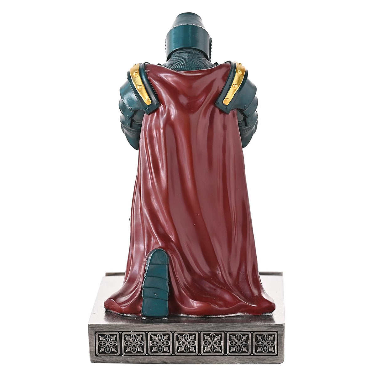 Medieval Templar Vanguard Officer Knight Pen Holder Desk Organizers Green
