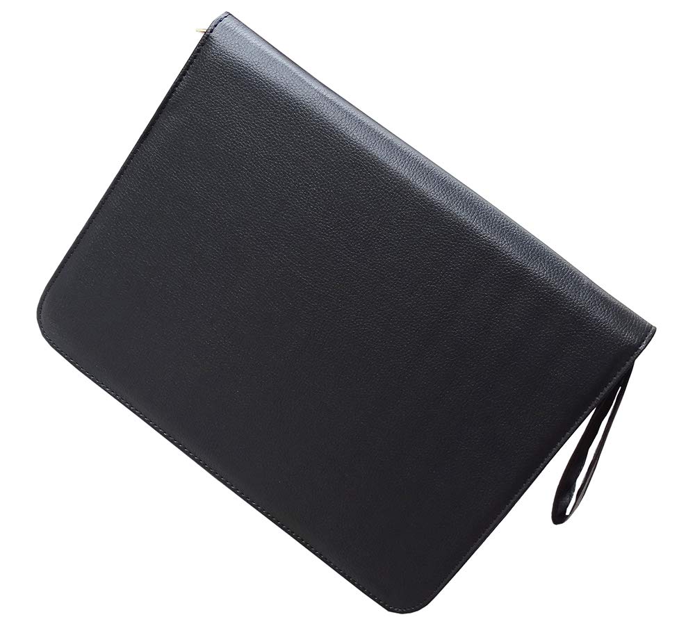 erofa 48 Fountain Pen Case PU Leather, Rollerball Pen Display Holder Bag, Pouch Large Capacity for