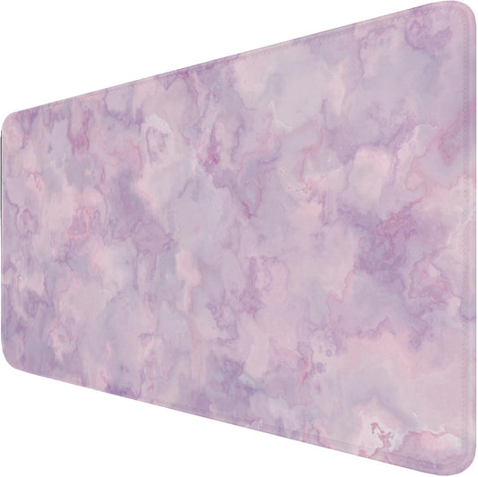 Large Extended Gaming Mouse Pad with Stitched Edges, Waterproof Desk Mat