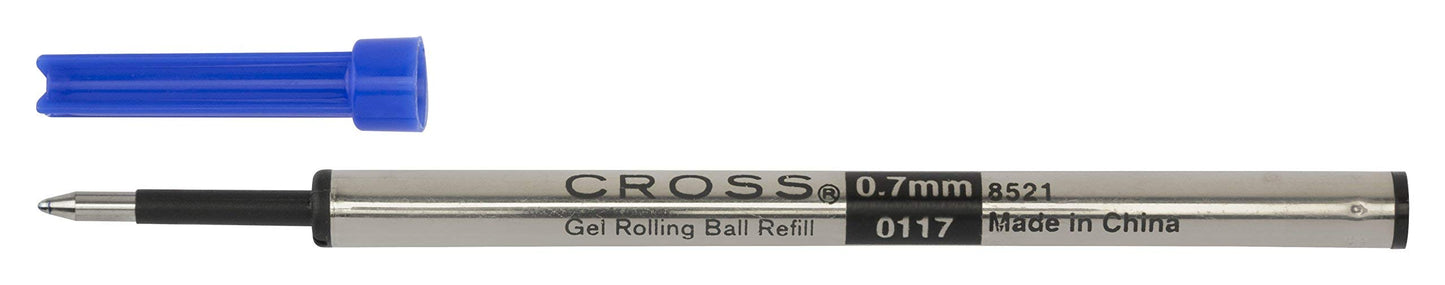 Cross Blue Gel Ink Refills, Designed For Use with All Cross Selectip Pens (Pack of 6)
